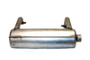 Muffler (above deck mounting) to fit Briggs & Stratton Vertical model 40-44-49 engines, exhausts out left side (starter side) (BS-MUFFLER-52)