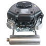 Muffler (above deck mounting) to fit Briggs & Stratton Vertical model 40-44-49 engines, exhausts out left side (starter side) (BS-MUFFLER-52)