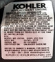 25hp Kohler Command Engine, Horizontal 1-1/8"x2-3/4" Keyed Shaft, Electric Start, 15 Amp Alternator, Canister Air Filter, replaces CH740-0045 on Exmark