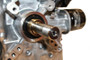 23.5hp Kohler Command Horizontal Engine, 1"Dx3-21/32"L EXT THD Shaft for Miller Welder (CH730-3268)