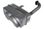137352 low muffler for Briggs OHV 11-20hp single cylinder engines, fits AYP, Briggs and Stratton (AYP-532137352)