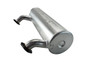 Muffler for Horizontal 27-35HP Vanguard Big Block engines, Left side exhaust Briggs & Stratton Engine Parts (BS-MUFFLER-75)