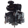 27hp Twin Cylinder Vertical 1-1/8"x4-9/32" Keyed Shaft, Electric Start, 30 Amp Alternator, Canister Air Filter, Fits Hustler,  Kawasaki Engine, Kawasaki (FX850V-S12-S)