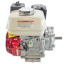 3.5 Net Power Honda Engine, Horizontal 3/4" Keyed Shaft, Low Oil Shutdown, Recoil Start, 6:1 Gear Reduction (GX120HX)