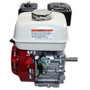 5.5 Net Power Honda Engine, Horizontal 3/4"x2-5/16" Keyed Shaft, Recoil Start, Low Oil Shutdown, Adjustable Throttle, ON-OFF Switch (Red/White paint) (GX200QX)