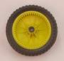 Murray Briggs 1101411 1101411MA 8" Yellow 50 Tooth Drive Wheel, Plastic, Replaces 672083, 71133, 71133MA, Murray Lawnmower Parts (LM-WHEEL-PL-8-Y2)