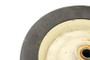 7" OD White Steel Wheel, 1.75" Wide, .5" Bore, 2.00" Bore Length Lawnmower Parts (LM-WHEEL-ST-7-W1)