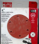 Sanding Disc, 6" Hook and Loop, 120 Grit, 15 Pack, 6 Hole Pattern Porter-Cable Tool, Porter-Cable (PC-736601215) Sanding Disc, 6" Hook and Loop, 120 Grit, 15 Pack, 6 Hole Pattern Porter-Cable Tool, Porter-Cable (PC-736601215)