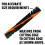 fits 38"cut MTD mower, Mulcher,star center hole 19-1/4 " overall length MTD Lawnmower Parts this is for 1 blade