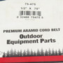 BELT 1/2" X 75" Oregon Lawnmower Parts (OR-75475)