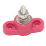 Junction Block Stud, 1 Position, Non-Feed Throug, 165A, 48V, #10, 630V, mounting hole for #10 screw 
Glass-reinforced nylon 
20 Thread (47215)
