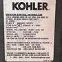 26.5HP Kohler Command Pro Series Fuel Injected Engine, Horizontal 1-1/8" x 3-11/32" Shaft, EFI, Fuel Pump, Stub Shaft, Muffler with left side exhaust (Starter side) (ECH749-3125)