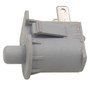 Grey snap switch mount Lesco Lawnmower Parts (LES-701717)