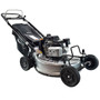 Bravo Gen II 25" BBC Commercial Mower (Model 25-210), 25" Steel Deck, Hi-Vaccum Rear Bagging System with mulching, Heavy Duty 2-speed gear drive, Kawasaki FJ180V Engine with Blade Brake Clutch (YBR25210)