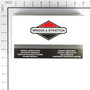 BRIGGS  Tank-Fuel (Metal) 494406 Briggs & Stratton Engine Parts (BS-494406)