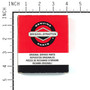 *call tech service to verify part number for piston & rings. This ring-set only fits certain code dates (BS-843953)