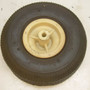 4.10x3.50-4 Tubed Tire and Plastic Wheel, 1/2" ID, 2 3/4" Bore Length Misc Tire (T410X35PLAS-A)