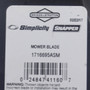 Simplicity OEM Mower Blade 22-1/4 (SIM-1716695) Simplicity OEM Mower Blade 22-1/4 (SIM-1716695)