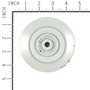 7029624YP PULLEY, IDLER, SEAM (BS-7029624YP)