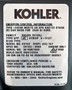25hp Kohler Command Pro Series Engine, Vertical 1-1/8x4-3/8 Shaft, Electric Start, 15 Amp Alternator (CV742-3000)