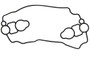 BRIGGS GASKET-FLOAT BOWL 693711 Briggs & Stratton Engine Parts (BS-693711)