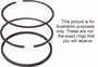 393277 RING SET-STD fits some 401400, 401700, 402700, 421400, 421700 Briggs & Stratton Engine Parts (BS-393277)