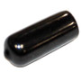 EPDM Rubber Cap, .375" ID X 1" Long Black Conversion Kit Parts (CAP-9753K42)