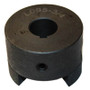 Lovejoy type, Three jaw coupler half, 3/4" bore, Coupler Half Length: 1.45", 2-7/64" OD, Parts, Unbranded (COUPLER-L095-34)