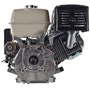 11.7 Net Power Honda Engine, Horizontal 1"x3-21/32" Keyed Shaft, 10 Amp Alternator, Recoil & Electric (49-state emissions) (GX390XQNE)