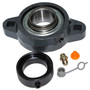 Flanged Bearing, fits 1" Shaft, 1.36" Height, 3" Between mounting holes. BEARING-FX205 Lawnmower Parts (SEW-BEARINGFX205)