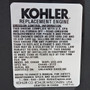 14hp Kohler Command Pro Engine, Horizontal Tapered Shaft, Recoil Only, Quad-Clean Air Cleaner, No Alternator, Muffler