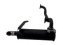 Muffler and Manifold to fit Vanguard Vertical Twin engines 21-23hp, Sits above the deck on vertical, Briggs Stratton Engine Parts