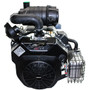 25hp Command Twin Horizontal, Threaded shaft, Electric Start, 15 Amp, Heavy Duty Air Filter (CH730-0122)