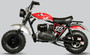 TrailMaster Hurricane 200X Mini Bike, 208cc 7.5 HP with Torque Converter, Dual Disc Brake, Front & Rear Suspension (RED) (TM-MB-200X)