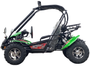TrailMaster Blazer 200EX EFI Buggy Go Kart, LED Light Bar, Windshield Included