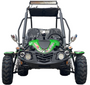 TrailMaster Blazer 200EX EFI Buggy Go Kart, LED Light Bar, Windshield Included
