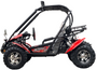 TrailMaster Blazer 200EX EFI Buggy Go Kart, LED Light Bar, Windshield Included