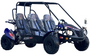 TrailMaster Blazer4 200EX EFI 4-Seater Buggy Go Kart, Extended Cab