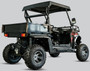 TrailMaster Challenger 200EUX UTV Side-by-Side, Front Cargo Rack, Rear Dump Bed, Deluxe Alloy Wheels, LED Light Bar