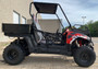TrailMaster Challenger 200U UTV Side-by-Side, Front Cargo Rack, Rear Dump Bed