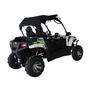 TrailMaster Challenger 200X Go Kart UTV Side by Side, with Alloy Wheels, Windshield and LED Light Bar