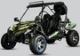 TrailMaster Cheetah 200EX EFI Go Kart CVT Automatic with Reverse, Alloy Wheels, Windshield