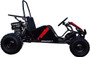 TrailMaster Cheetah 3 Kids Mini Go Kart, 80cc gas engine, seat belt, Kids Ages 4-9