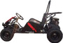 TrailMaster Cheetah 3 Kids Mini Go Kart, 80cc gas engine, seat belt, Kids Ages 4-9
