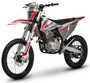 TrailMaster LX250 Dirt Bike, 6-Speed Manual, Dual Disc Brakes, Electric Start with Kick backup, (21/18) Wheels