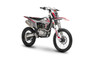TrailMaster LX250 Dirt Bike, 6-Speed Manual, Dual Disc Brakes, Electric Start with Kick backup, (21/18) Wheels