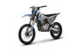 TrailMaster LX250 Dirt Bike, 6-Speed Manual, Dual Disc Brakes, Electric Start with Kick backup, (21/18) Wheels