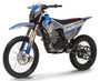 TrailMaster MX250-Pro Dirt Bike, 5-Speed Manual, Dual Disc Brakes, Electric Start (21/18) Wheels