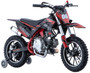 TrailMaster TM06 60cc Gas Dirt Bike, with Electric Start, Automatic, Training Wheels Included, Ages 6-9
