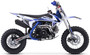 TrailMaster TM15 110cc Dirt Bike, 4-Speed Semi-Auto, Electric Start w/Kick backup, Dual Disc Brakes (12/10) Ages 8-12